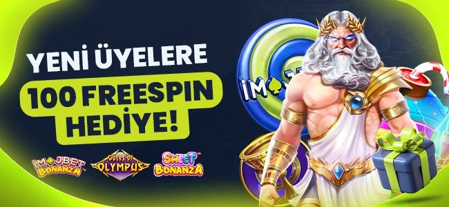 YENİ ÜYELERE 100 FREESPİN HEDİYE