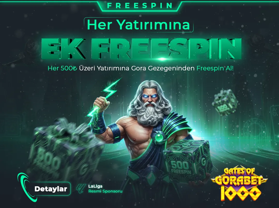 HER YATIRIMINIZA EK FREESPIN FIRSATI