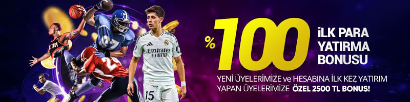 %100 İlk Para Yatırma Bonusu