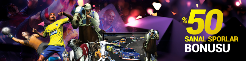 %50 Sanal Sporlar Bonusu