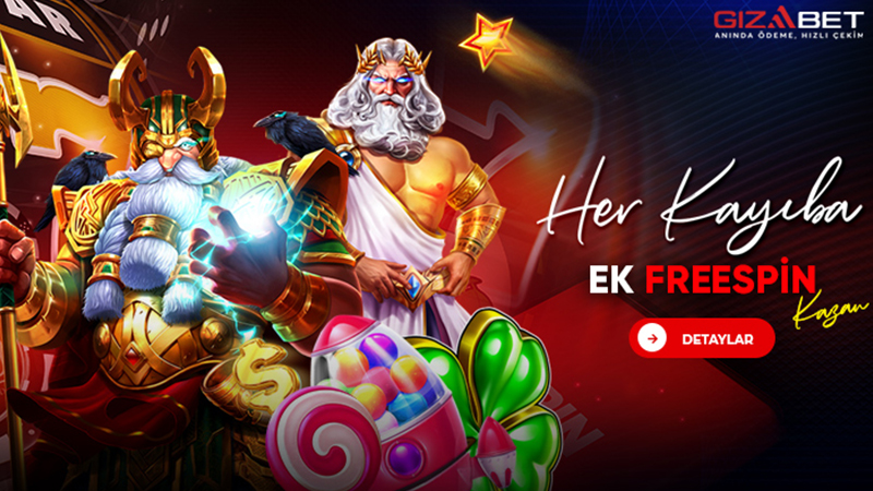 Gizabet'ten Ücretsiz Freespinler