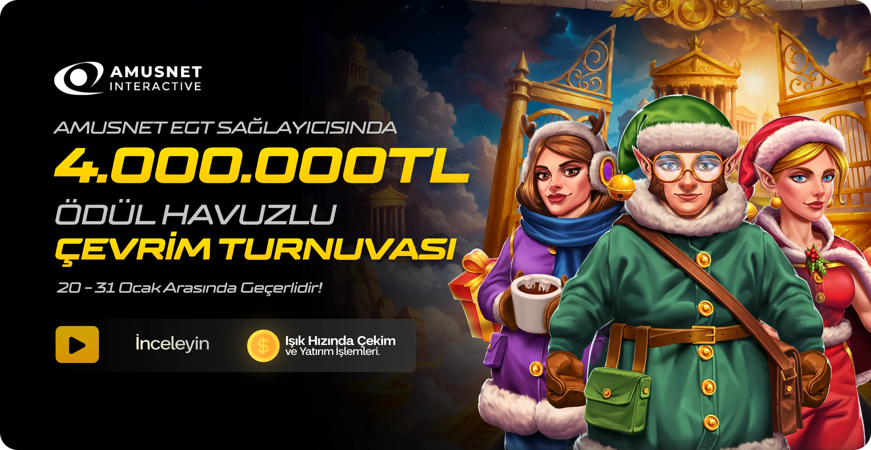 AMUSNET ÇEVRIM TURNUVASI