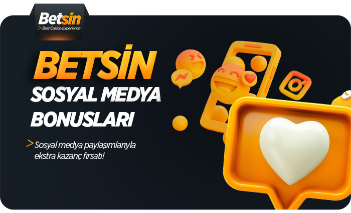 Sosyal Medya Bonusları | Bizi Takip Et