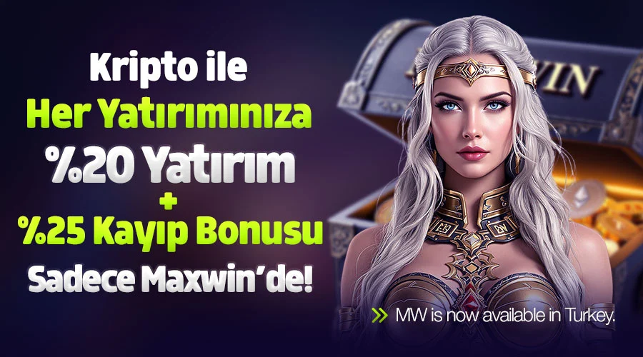 KRİPTO İLE HER YATIRIMINIZA %20 YATIRIM + %25 KAYIP BONUSU!