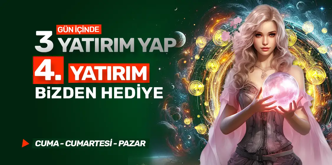 3 YATIRIM YAP, 4. YATIRIM BİZDEN!