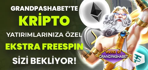 KRİPTO YATIRIMLARINIZA ÖZEL FREESPİN HEDİYE !