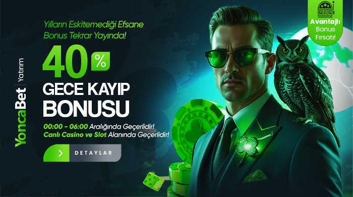 %40 GECE KAYIP BONUSU