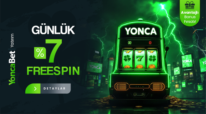 GÜNLÜK %7 FREESPIN