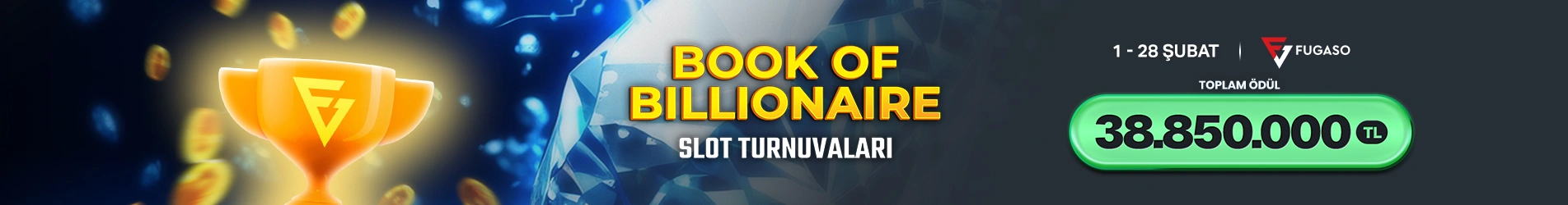 🎰 FUGASO BOOK OF BILLIONAIRE SLOT TURNUVALARI 🎰