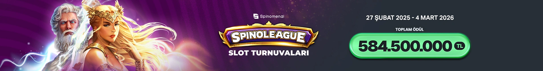 🎰 SPINOMENAL SPINOLEAGUE SLOT TURNUVALARI 🏆