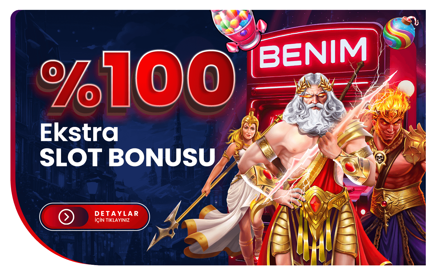%100 Ekstra Slot Bonusu