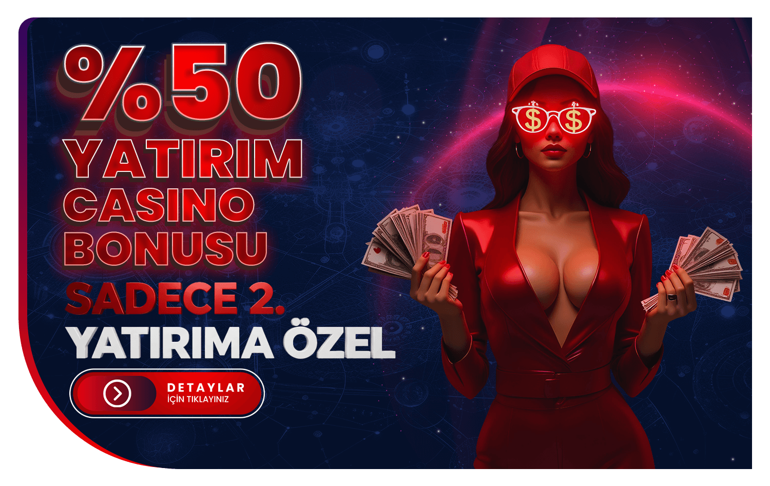 2. ve 3. %50 yatırım bonusu !