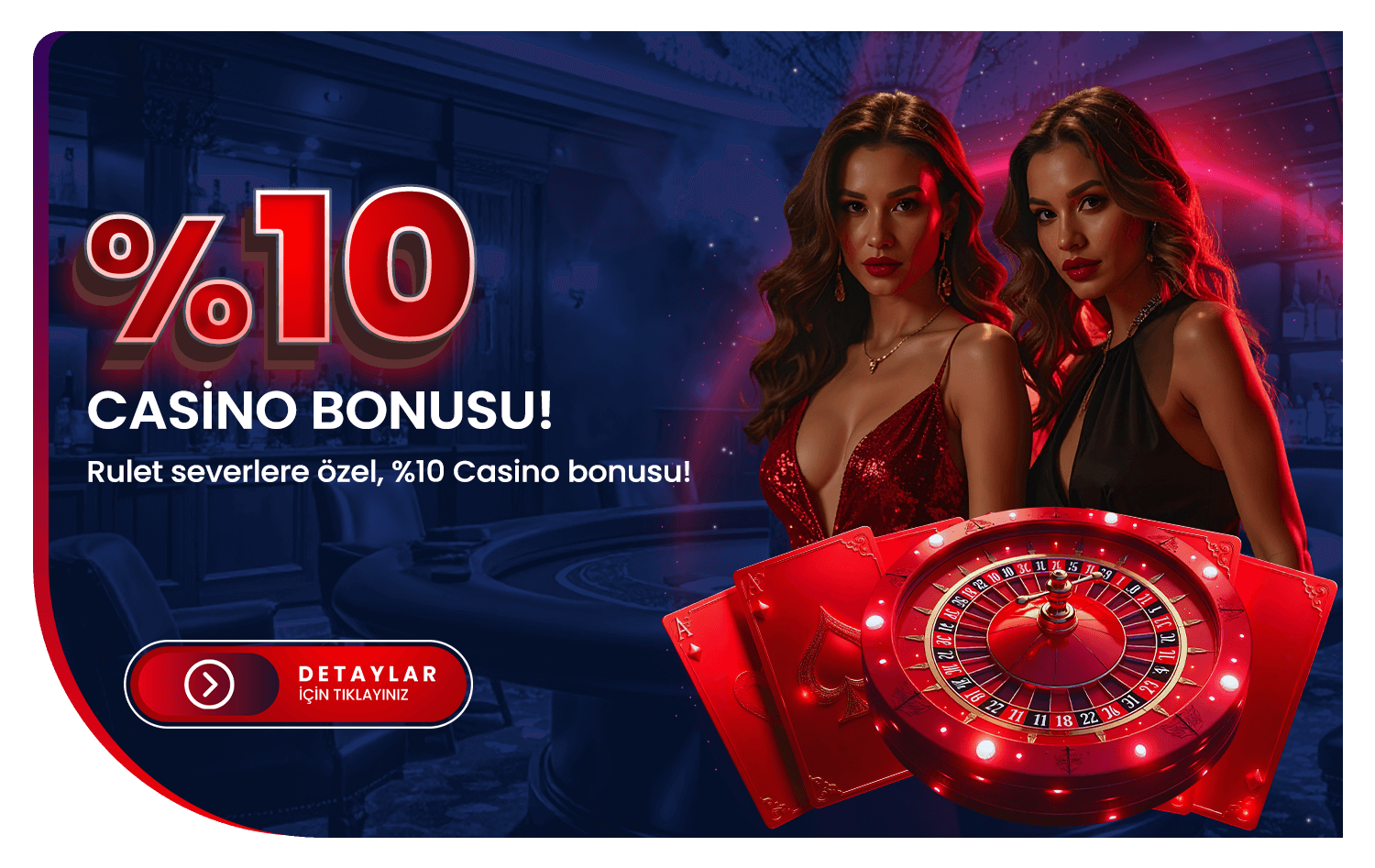 %10 Casino Rulet bonusu!