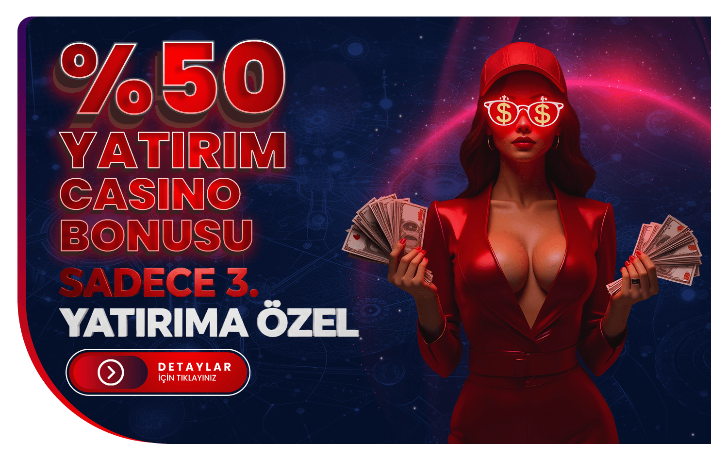 3. yatırıma özel %50 yatırım bonusu