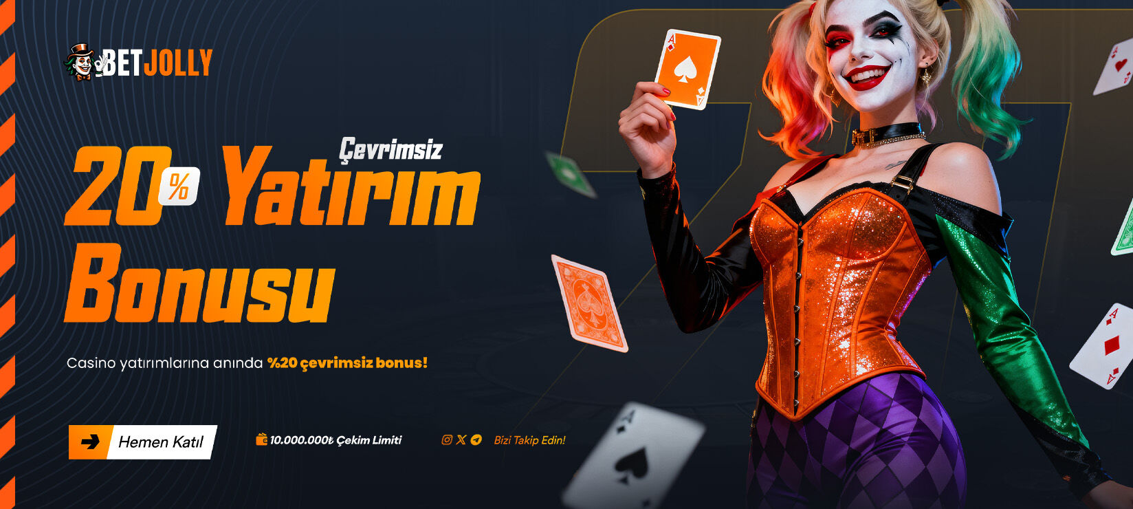 %20 CASİNO YATIRIM BONUSU