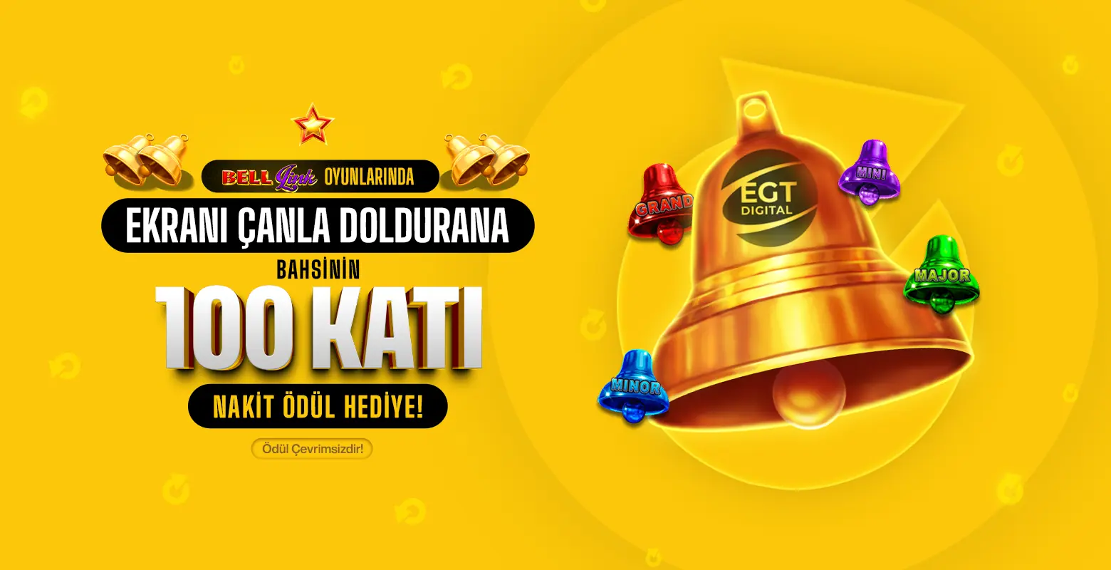 Çanları Yakala, Bahsinin 100 Katı Hediye!