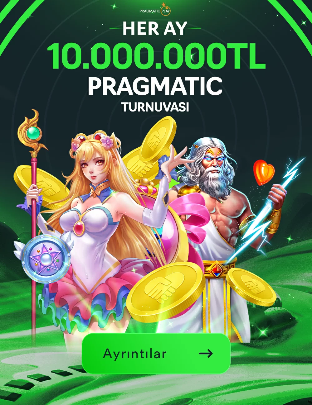 10.000.000₺ ÖDÜLLÜ PRAGMATİC TURNUVASI!