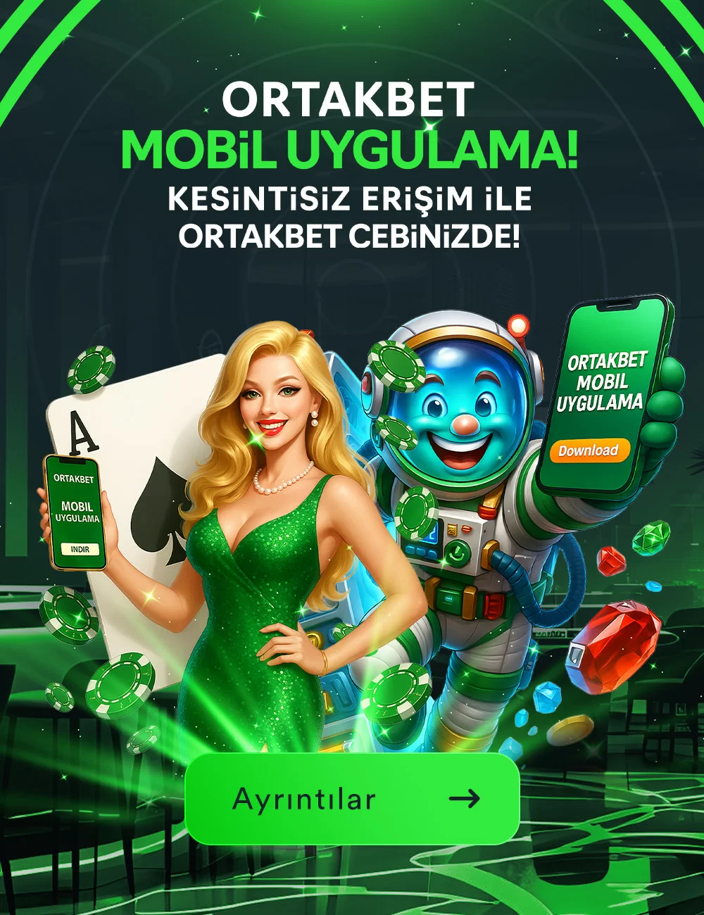 ORTAKBET MOBİL UYGULAMA!KESİNTİSİZ ERİŞİM İLE ORTAKBET CEBİNİZDE!