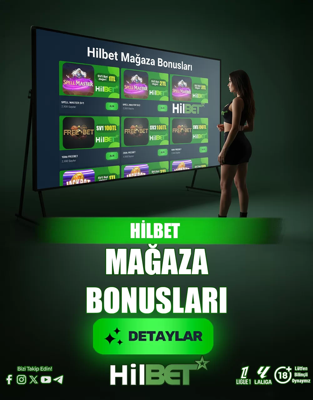 HİLBET MAĞAZA BONUSLARI