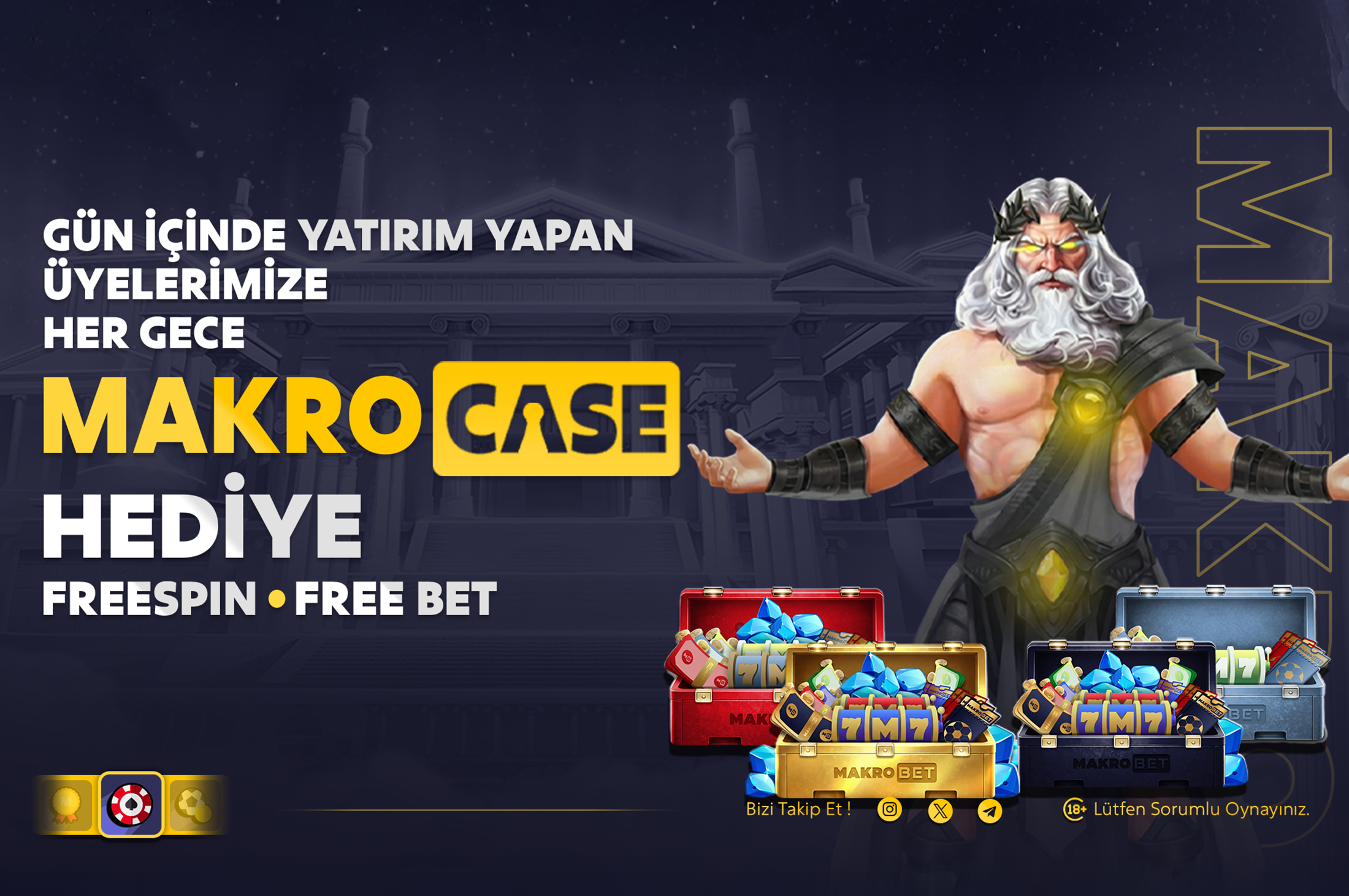 DÜNE ÖZEL YATIRIMLARINIZ İÇİN MAKRO CASE HEDİYESİ!