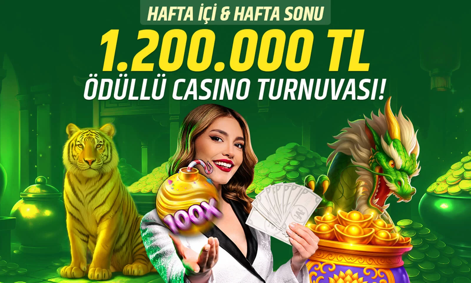 CASINO ve CANLI CASINO'DA