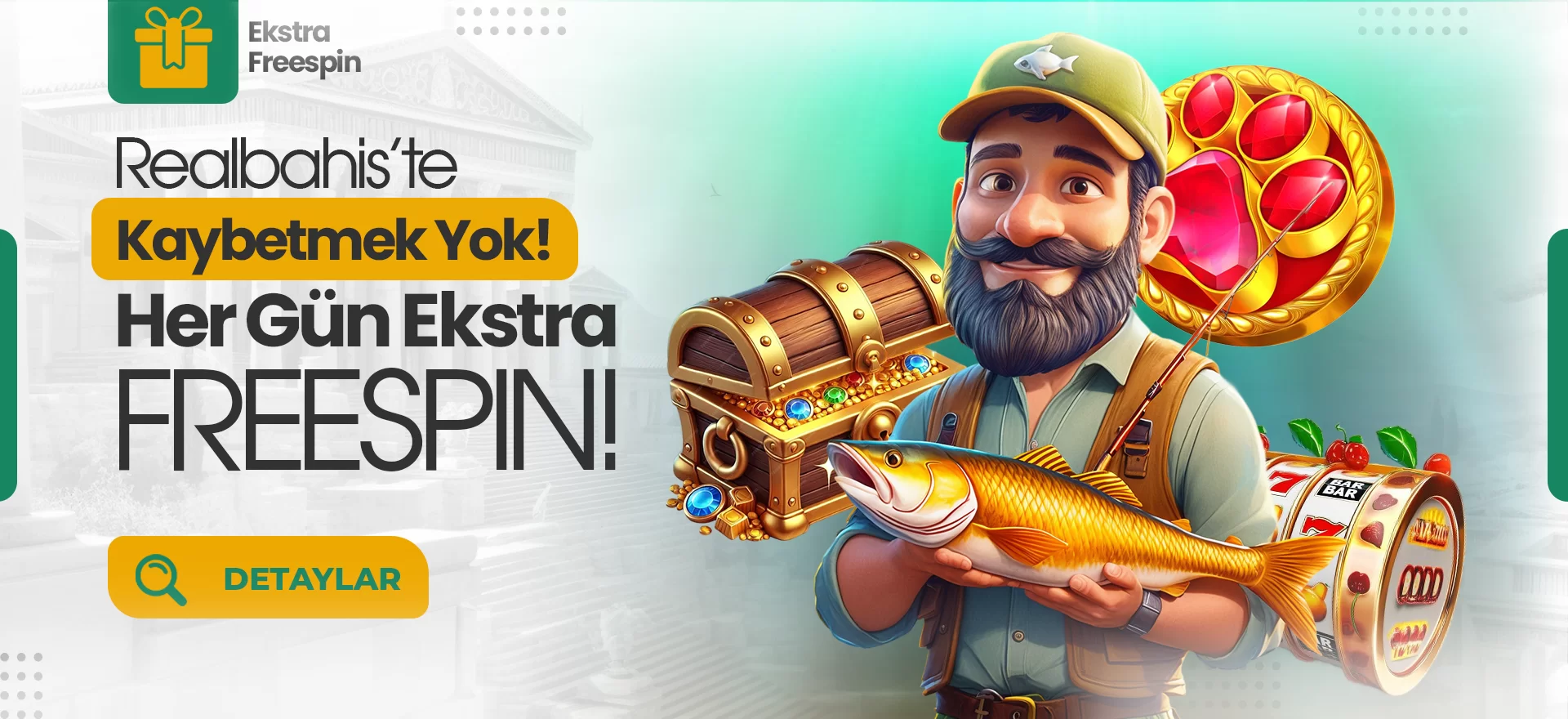 HER KAYBINIZA EKSTRA FREESPİN