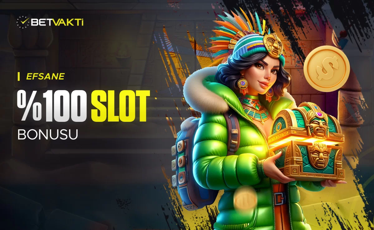 %100 ÇEVRİMSİZ SLOT BONUSU (KRİPTO VE KREDİ KARTI YATIRIMLARINA ÖZEL)