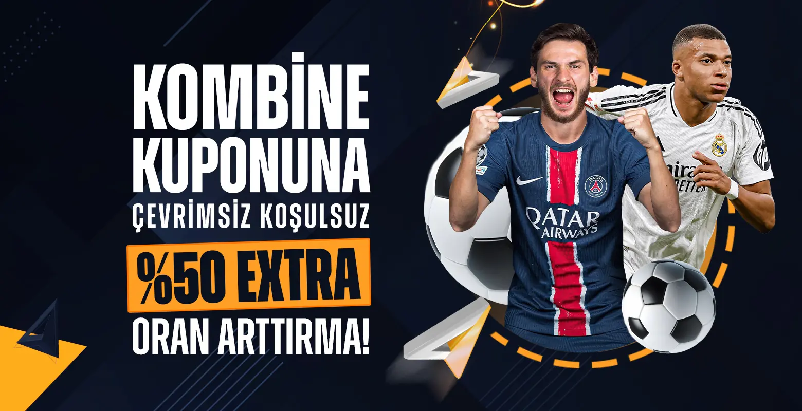 KOMBİNE KUPONUNA EK KAZANÇ !
