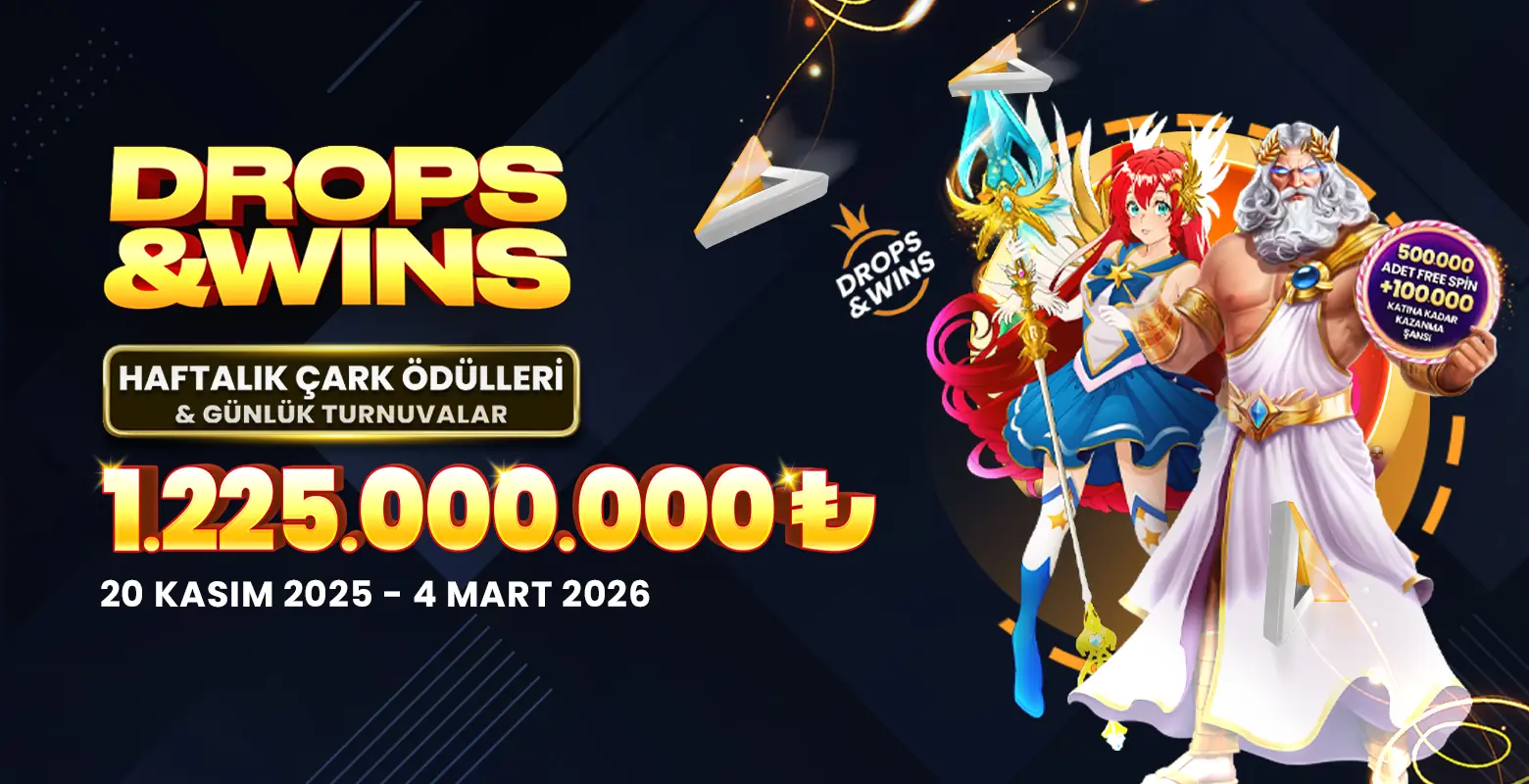 Pragmatic Play 1.225.000.000 TL ÖDÜLLÜ DROP & WINS TURNUVASI !