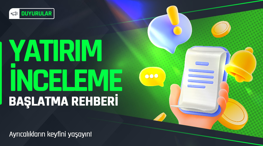 Yatırım İnceleme Başlatma Rehberi