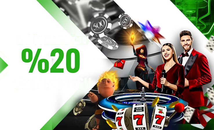 YENİ ÜYELERE ÖZEL %20 KAYIP BONUSU
