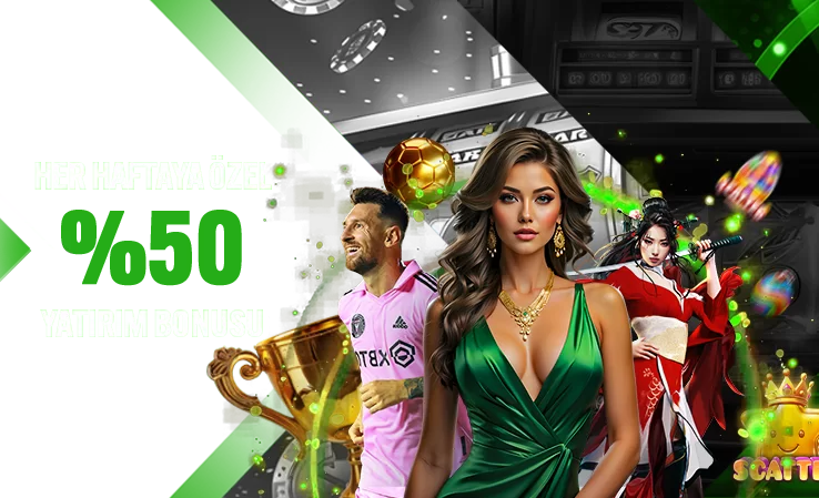 %50 HAFTALIK SPOR VE CASİNO BONUSU