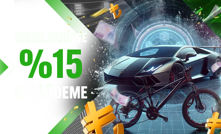 %15 GERİ ÖDEME