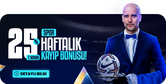 %25 Haftalık Spor Kayıp Bonusu