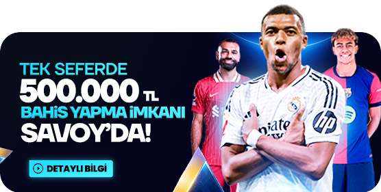 500.000TL Bahis İmkanı
