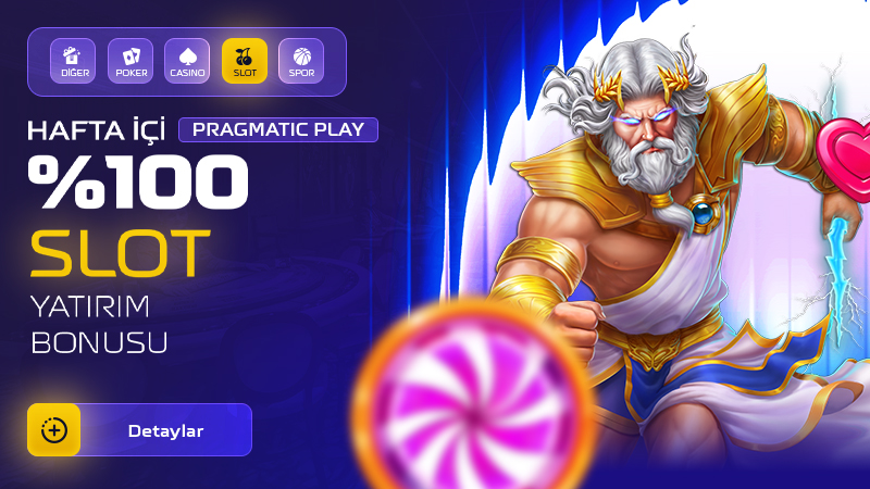 %100 Pragmatic Play Slot Yatırım Bonusu