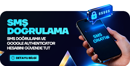 SMS Doğrulama  ve Google Authenticator