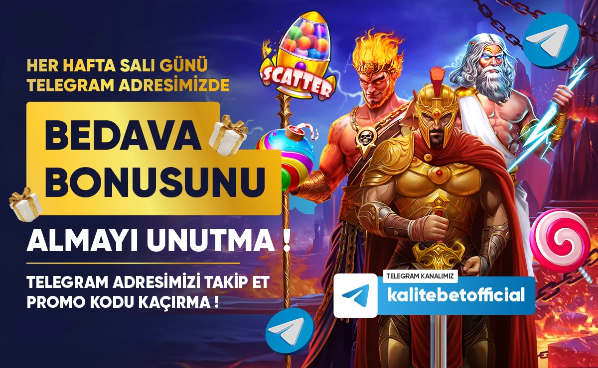 HER HAFTA SALI GÜNÜ ÜCRETSİZ PROMO KOD !