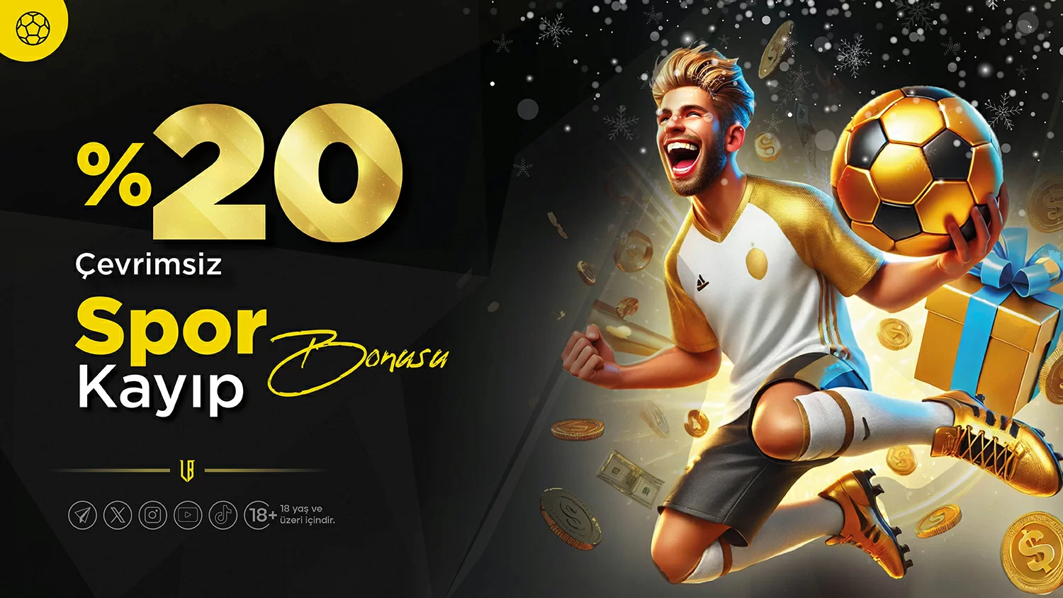 %20 Çevrimsiz Spor Kayıp Bonusu