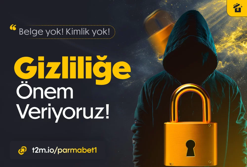 KİMLİK YOK! BELGE YOK! GİZLİLİĞİNİZE ÖNEM VERİYORUZ!