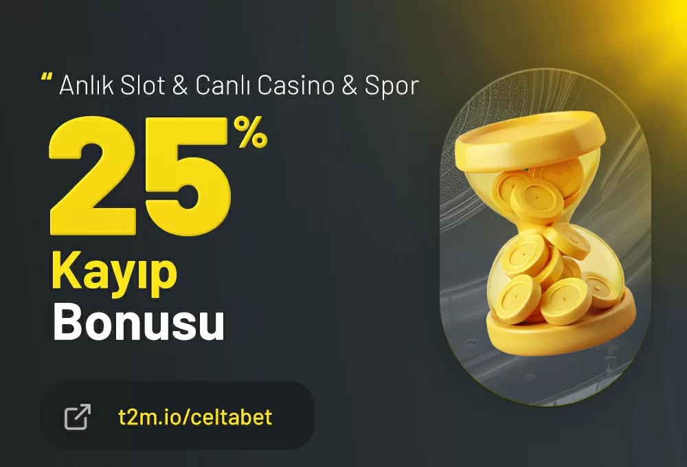 %25'e kadar Anlık Kayıp Bonusu (Spor - Casino)
