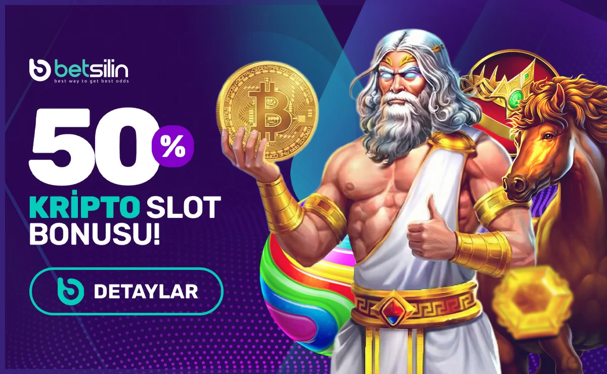 %50 Kripto Slot Yatırım Bonusu
