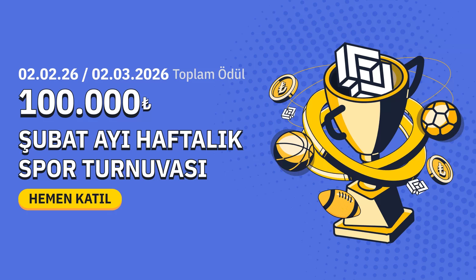 ŞUBAT AYI HAFTALIK SPOR TURNUVASI