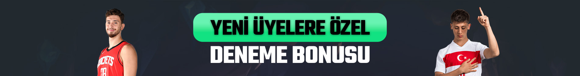 🎁 YENİ ÜYELERE ÖZEL 250 TL DENEME BONUSU 🎉
