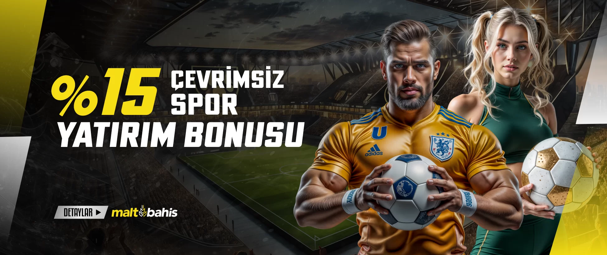 %15 Çevrimsiz Spor Yatırım Bonusu