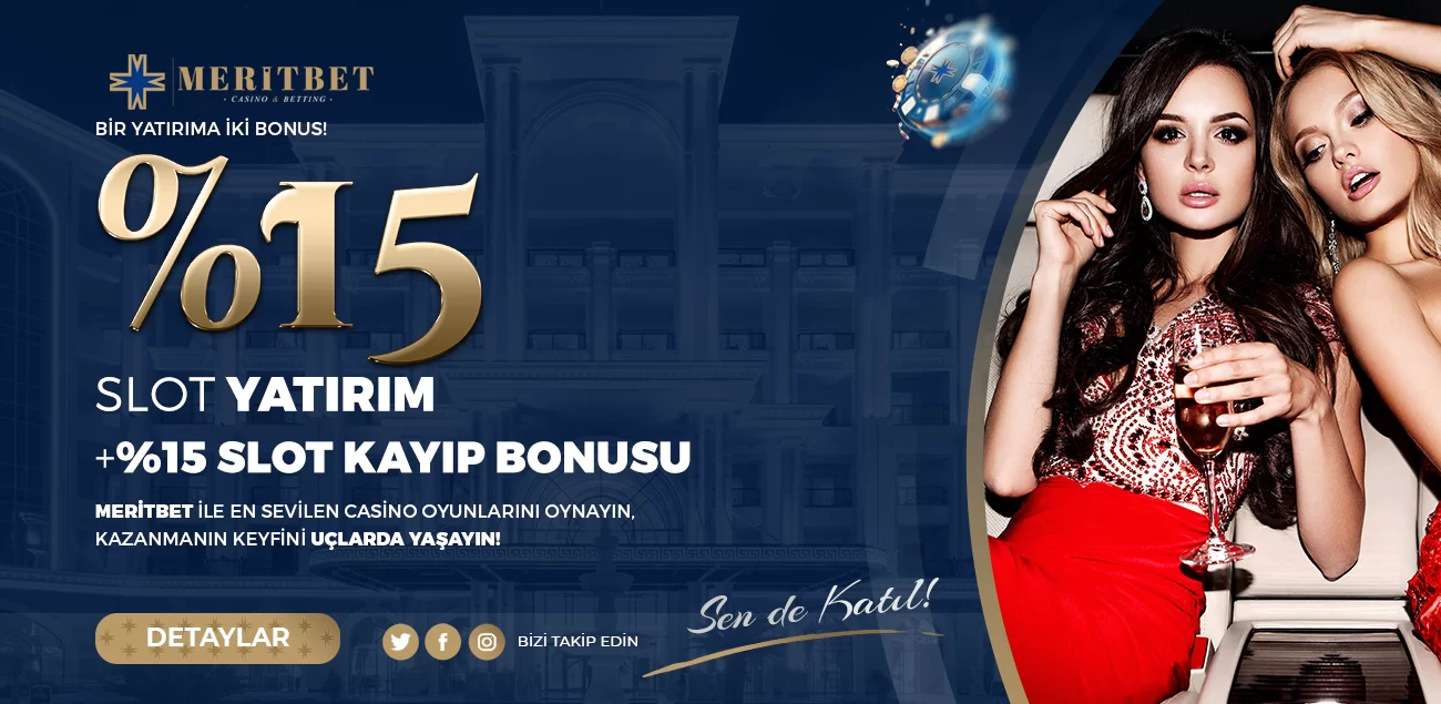 %15 SLOT YATIRIM BONUSU + %15 DİSCOUNT