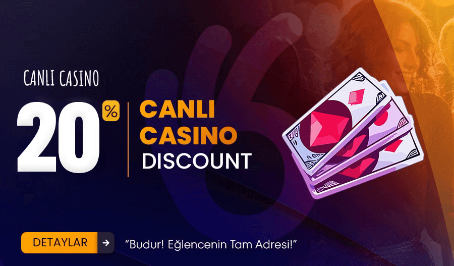 %20 CANLI CASİNO DİSCOUNT