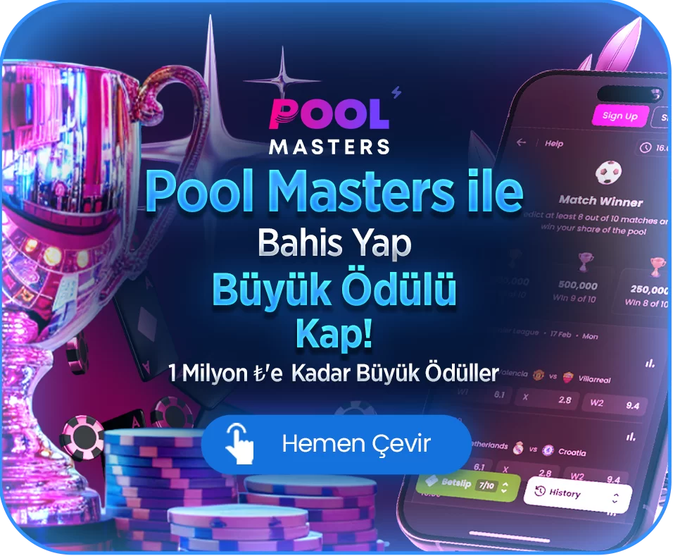 POOL MASTERS İLE 10’DA 10 BİL, BÜYÜK ÖDÜLÜ KAP!