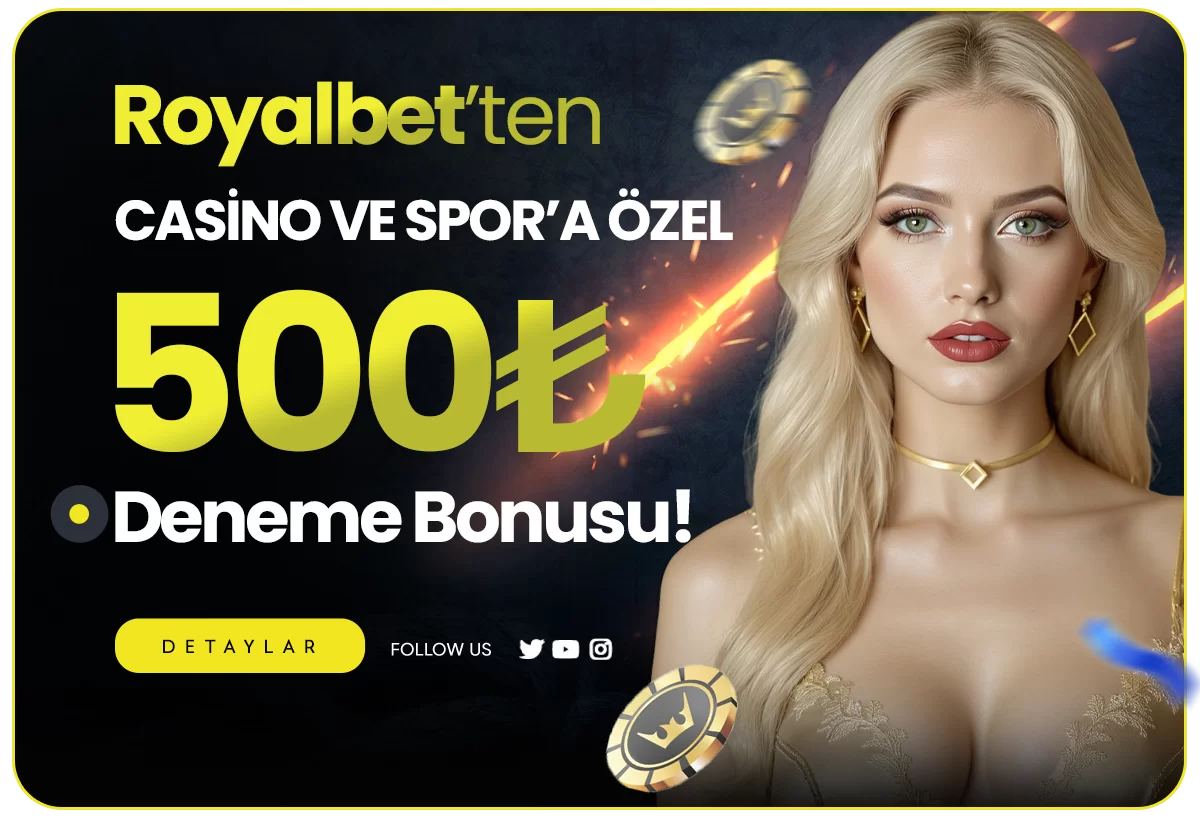 500TL CASİNO & SPOR DENEME BONUSU