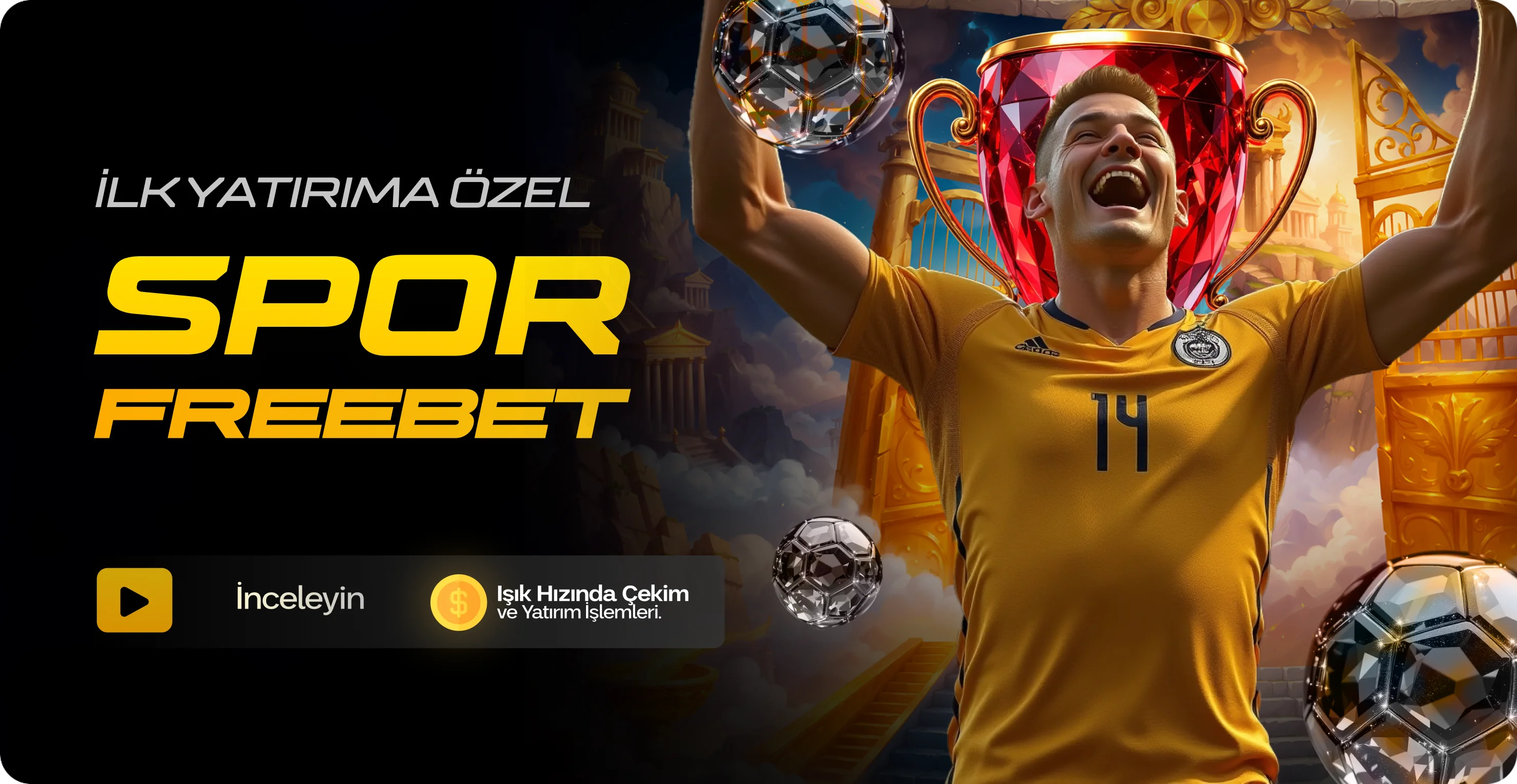 İLK YATIRIMA ÖZEL SPOR FREEBET